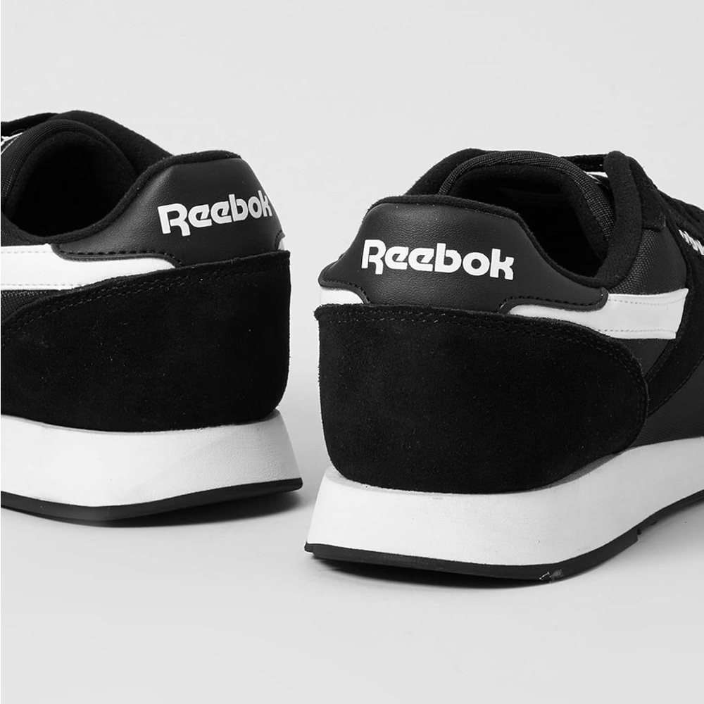 New Black and White Reebok Sneakers - Picture 2 of 8